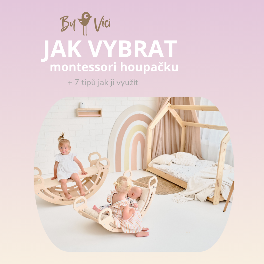 3 tipy, ako vybrať Montessori hojdačku