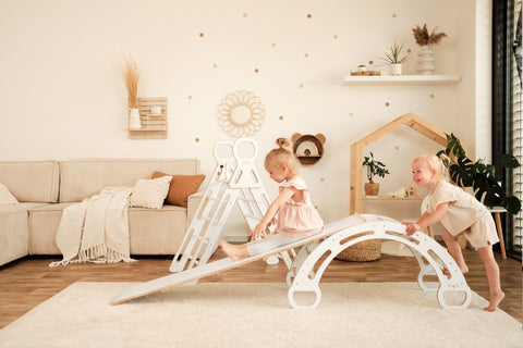 MAXI 150cm skluzavka/žebřík 2v1 MDF