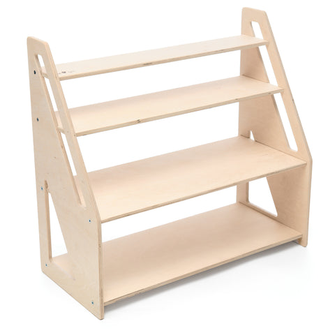 Montessori knihovna + regál – zvýhodněný set