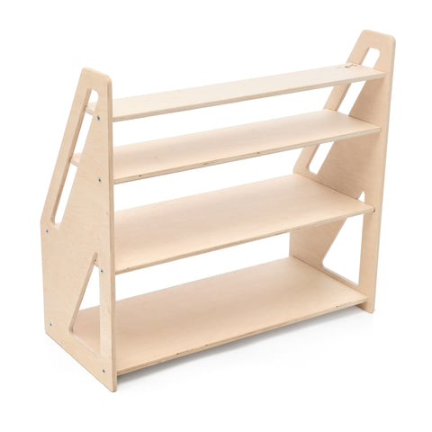 Montessori knihovna + regál – zvýhodněný set