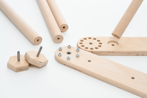 Piklerové trojúhelník polohovací čtyřramenný XXL