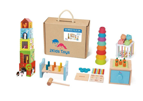 2Kids Toys Darčekový set hračiek pre najmenších 12m+