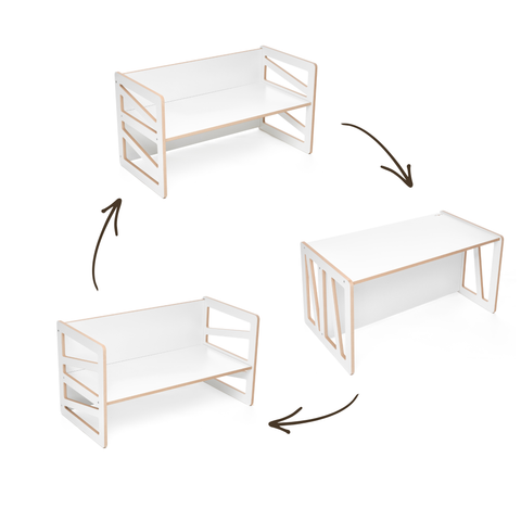 Montessori stůl 3v1 MDF