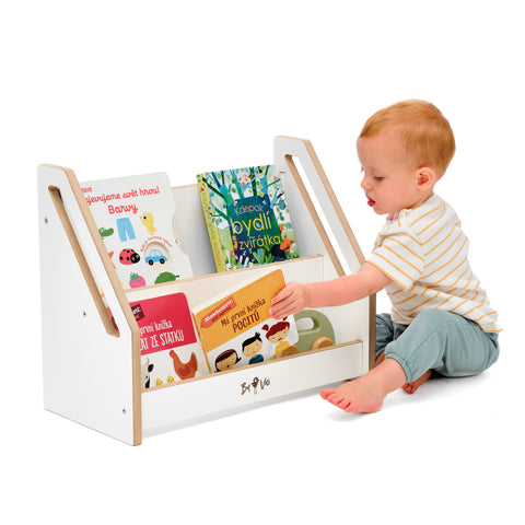 Malá montessori knihovna MDF