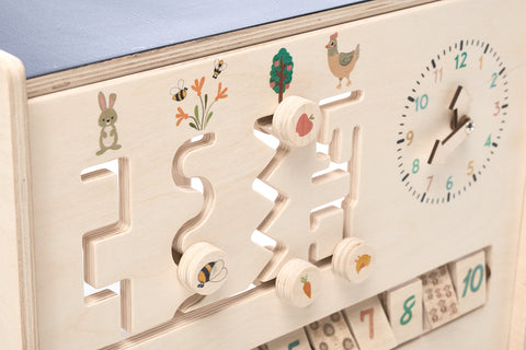 Montessori kostka 10v1