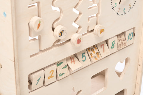 Montessori kostka 10v1