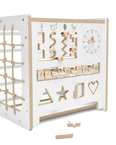 Montessori kostka 10v1 MDF