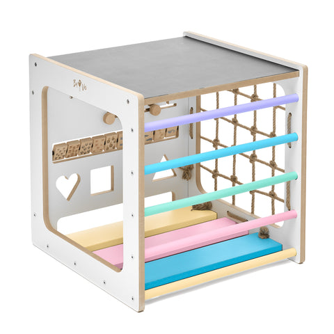 Montessori kostka 10v1 MDF