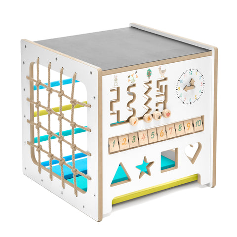 Montessori kostka 10v1 MDF