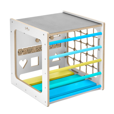 Montessori kostka 10v1 MDF