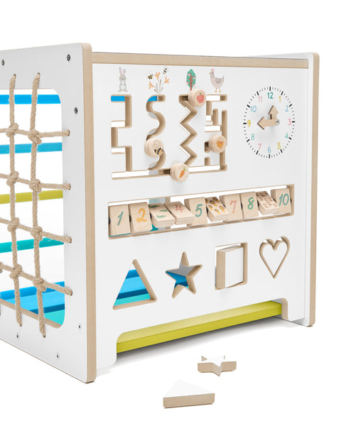 Montessori kostka 10v1 MDF
