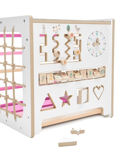 Montessori kostka 10v1 MDF