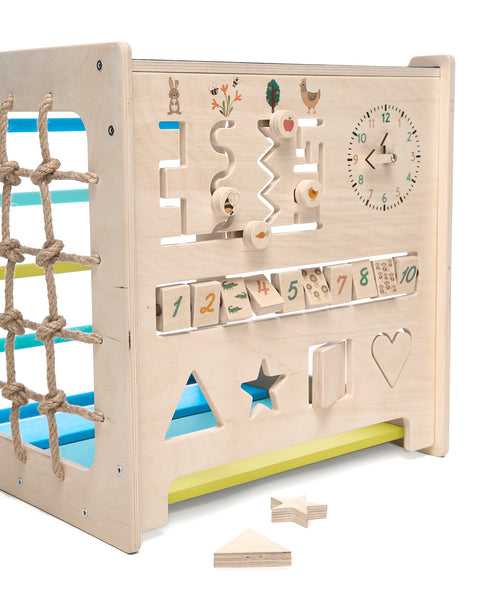 Montessori kostka 10v1