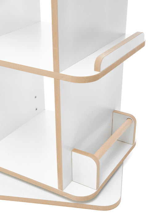 Montessori otočná knihovna 100cm MDF