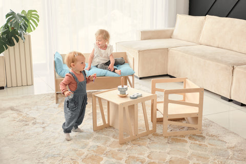 Montessori stůl 3v1 MDF
