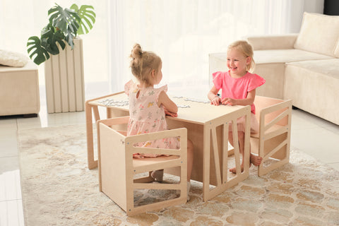 Montessori stůl 3v1 MDF