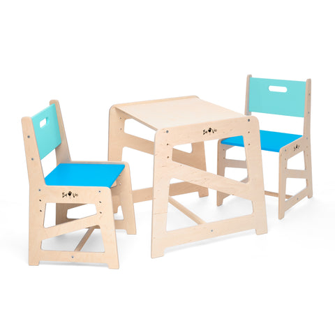 Dětský rostoucí stůl a židličky