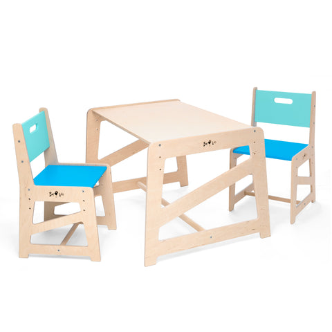 Dětský rostoucí stůl a židličky