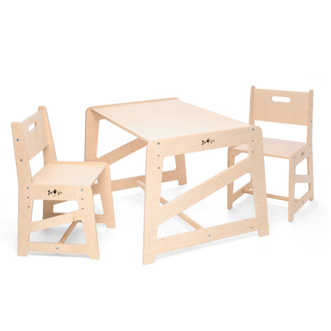Dětský rostoucí stůl a židličky