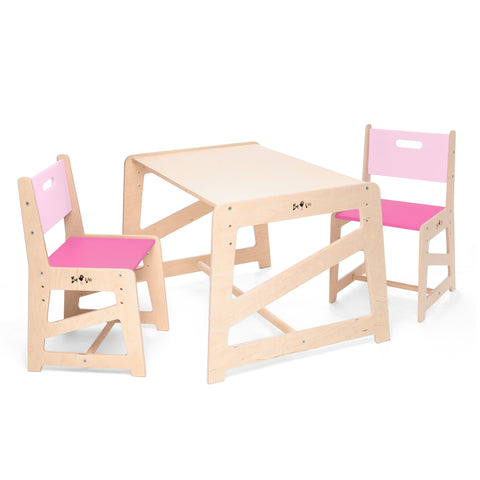 Dětský rostoucí stůl a židličky