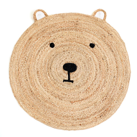 BOHO koberec medvěd 100cm